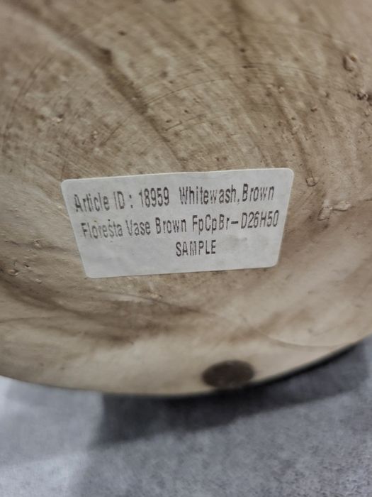 Wazon ceramiczny 50cm brązowy