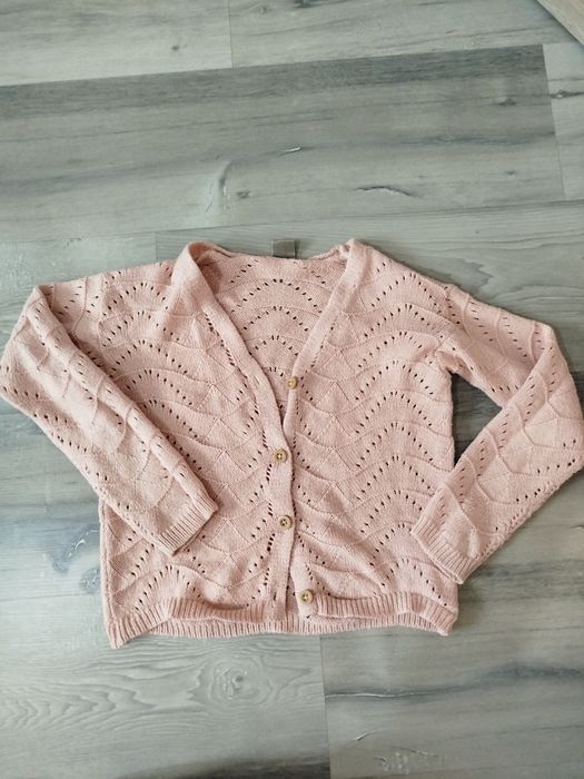 Elegancki sweter sweterek dla dziewczynki rozm 122