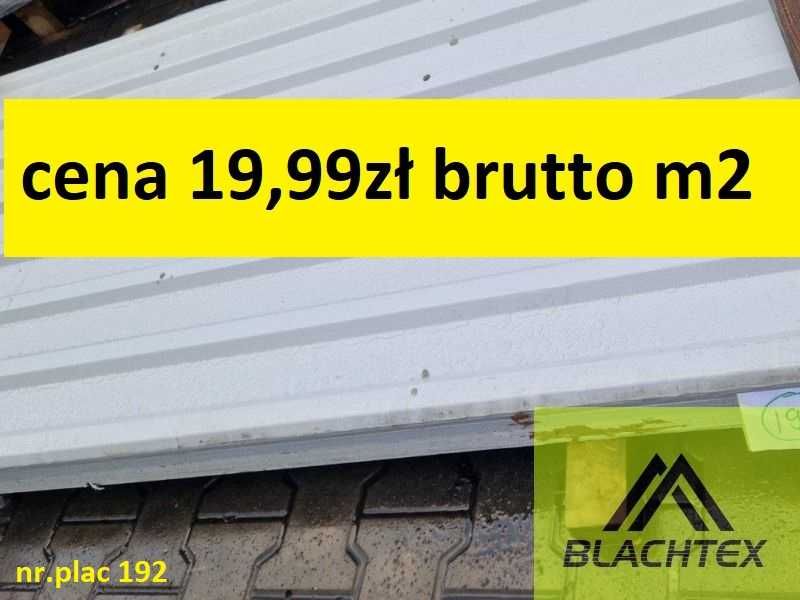 BLACHA TRAPEZOWA 2 gatunek cena 19,99zł brutto m2 grubość 0,50mm