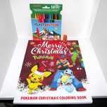 Livro De Natal Pokemon para Pintar com Lápis