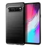 Etui carbon case do Samsung Galaxy S10 czarne plecki pancerne armor