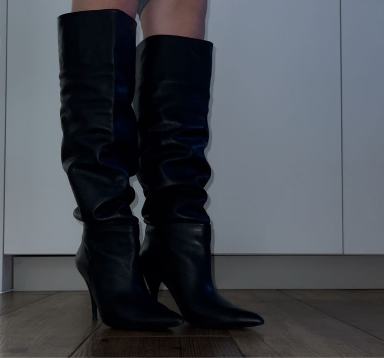 Сапожки zara 40 розмір