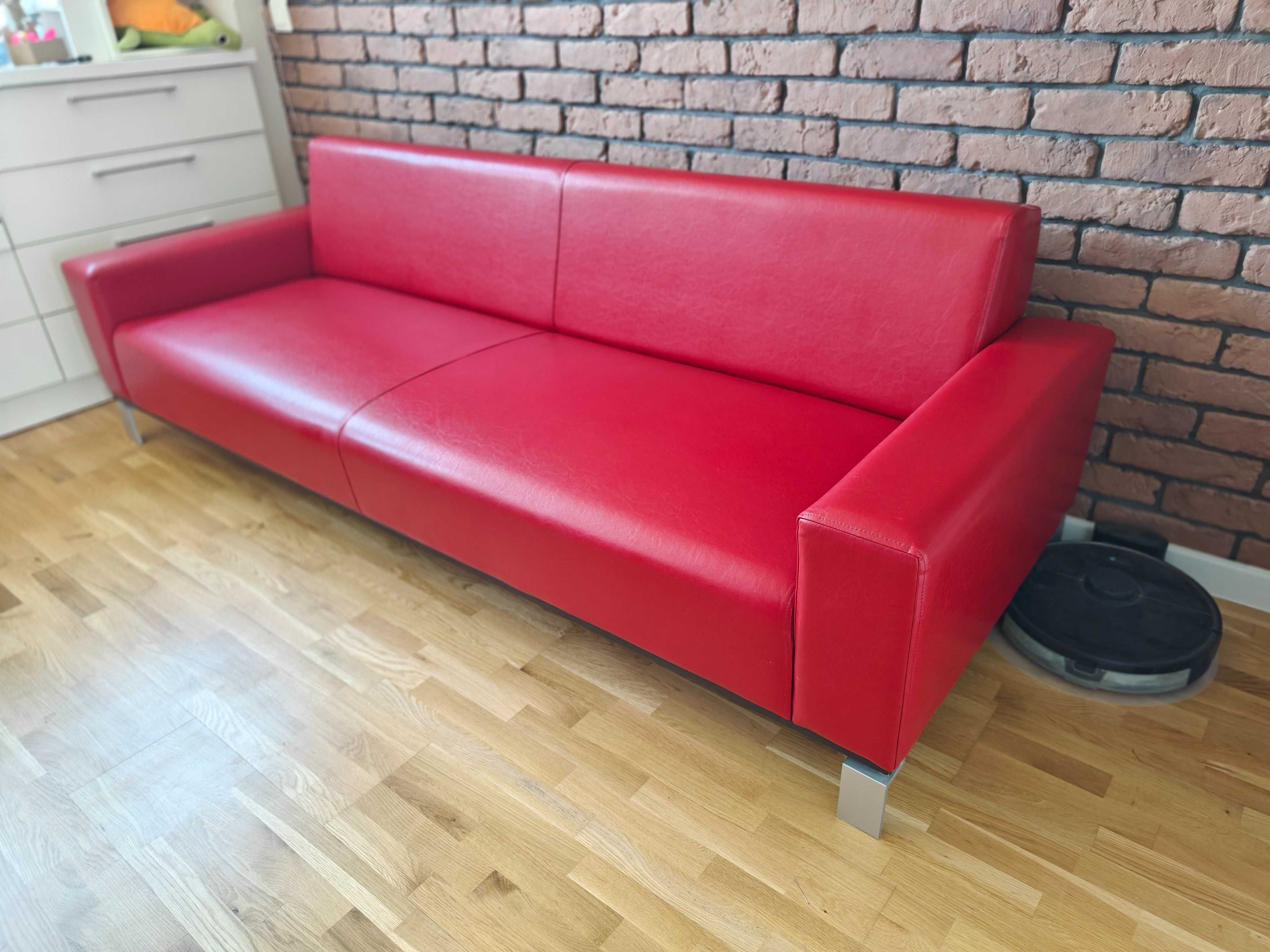 Sprzedam skórzana kanapę