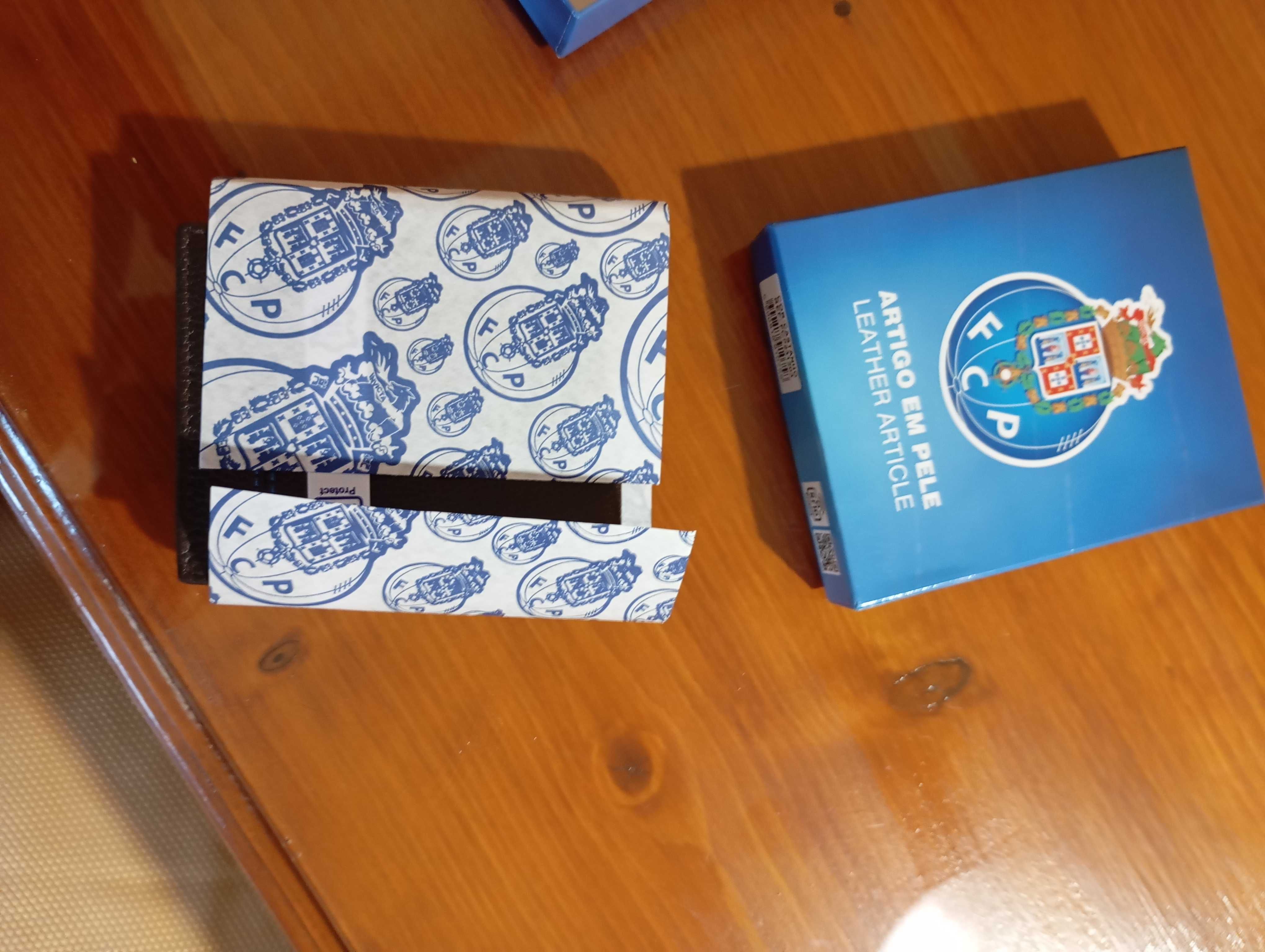 Carteira em pele do futebol club do Porto