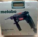 METABO Wiertarka udarowa SN E 600 R+L  Impuls