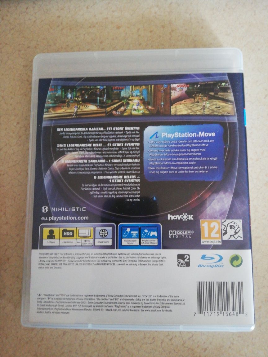 Play station move Heroes PS3