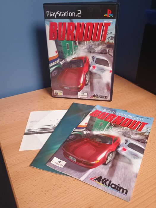 Burnout PS2 PlayStation 2 angielska komplet