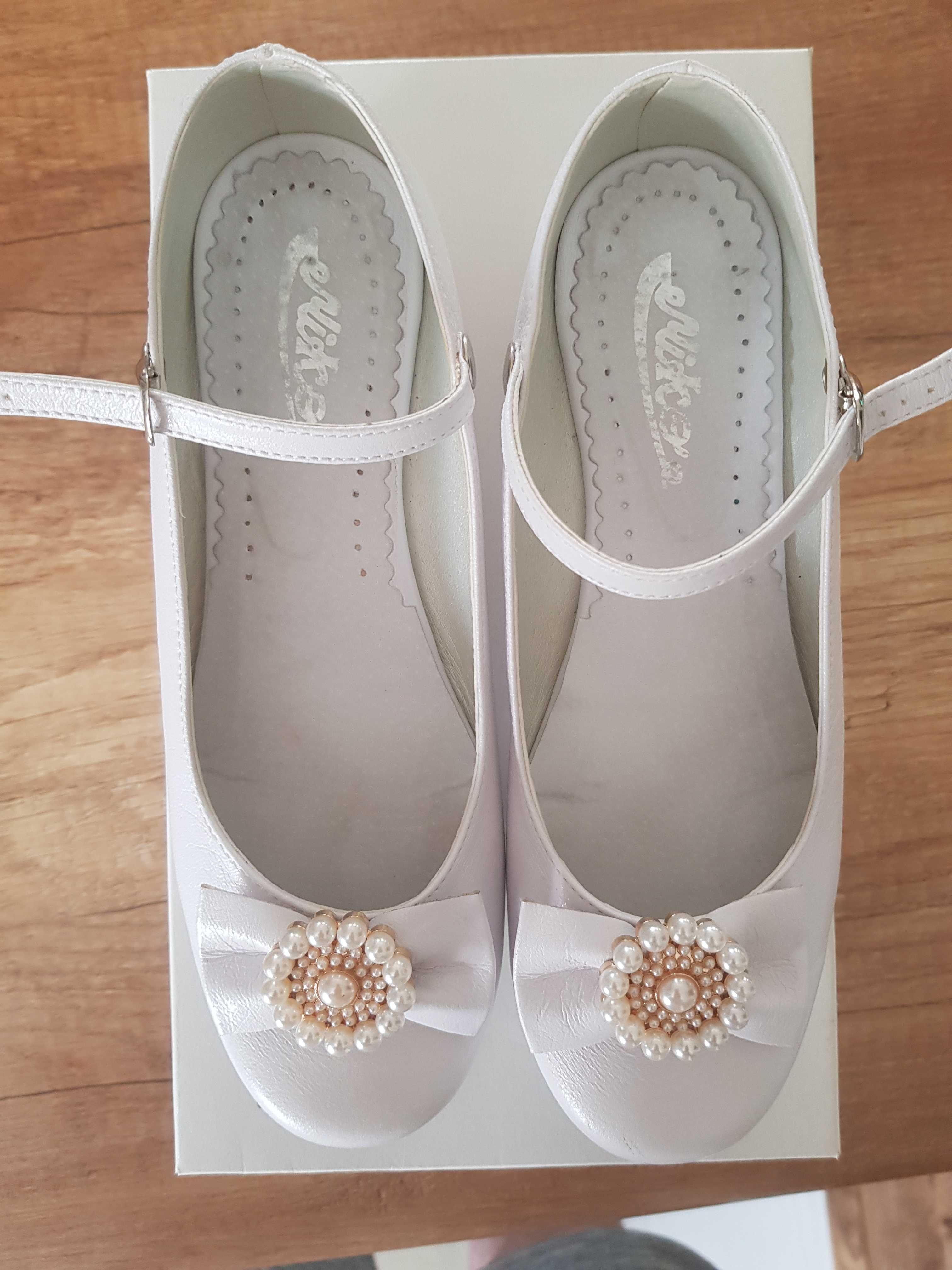 Eleganckie buty dla dziewczynki rozmiar 34