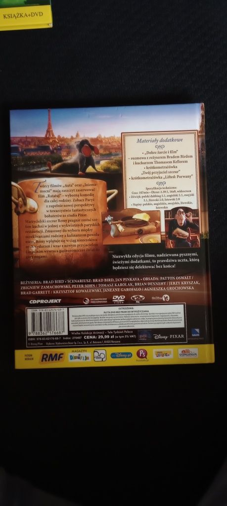 Ratatuj. Film dvd