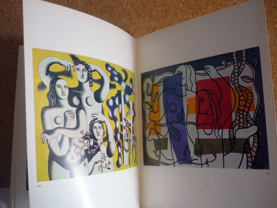 Revista Génios da Pintura LÉGER com posters para quadros
