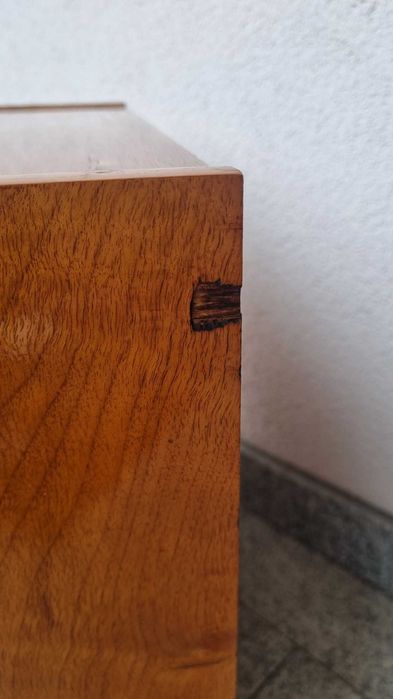 J Halabala Szafka Komoda na płyty, dokumenty Art Deco lata 30 Design