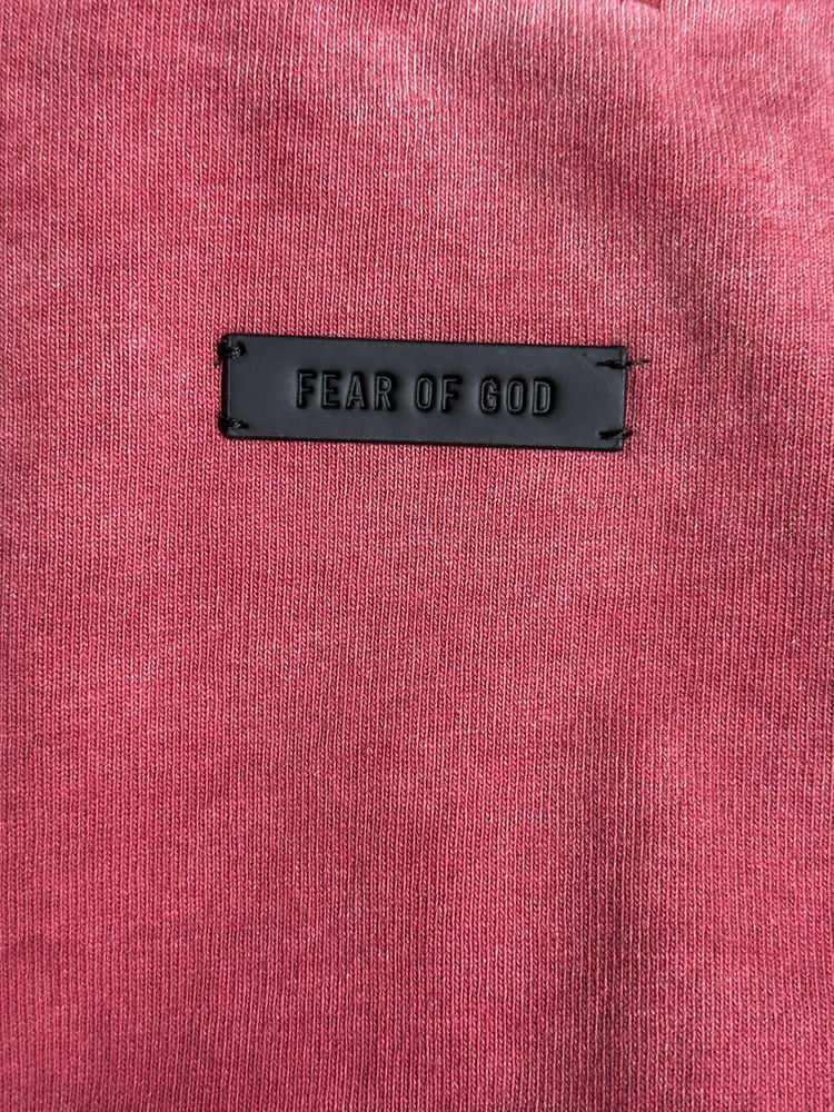 Fear of God Relaxed "Fear is Gone" Tee 'Red/Black' (SS25)