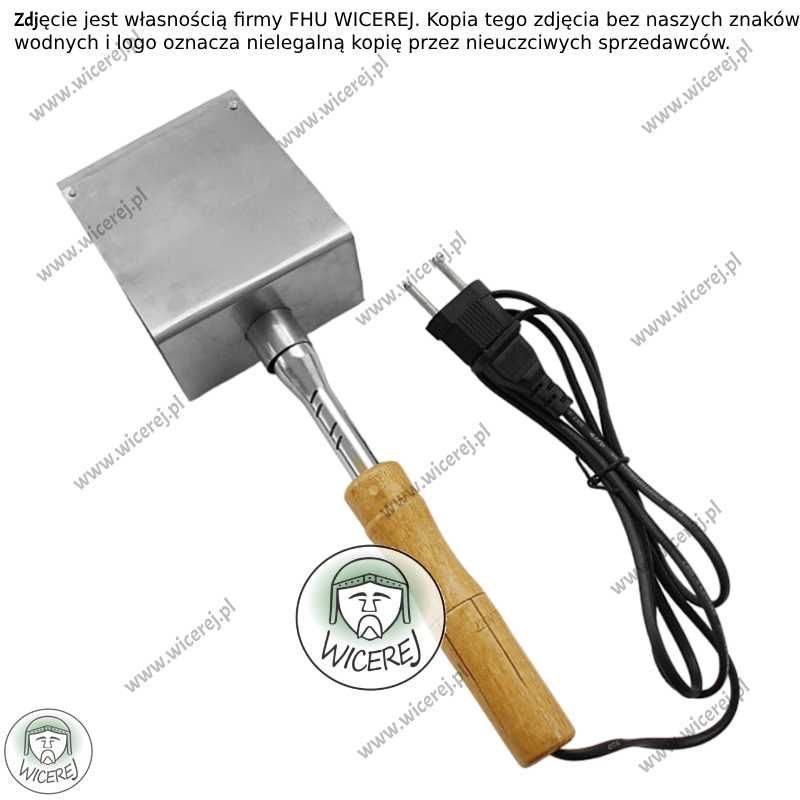 Odsklepiacz czołowy do ramek 220 V,  75 W, Nóż odsklepiarka