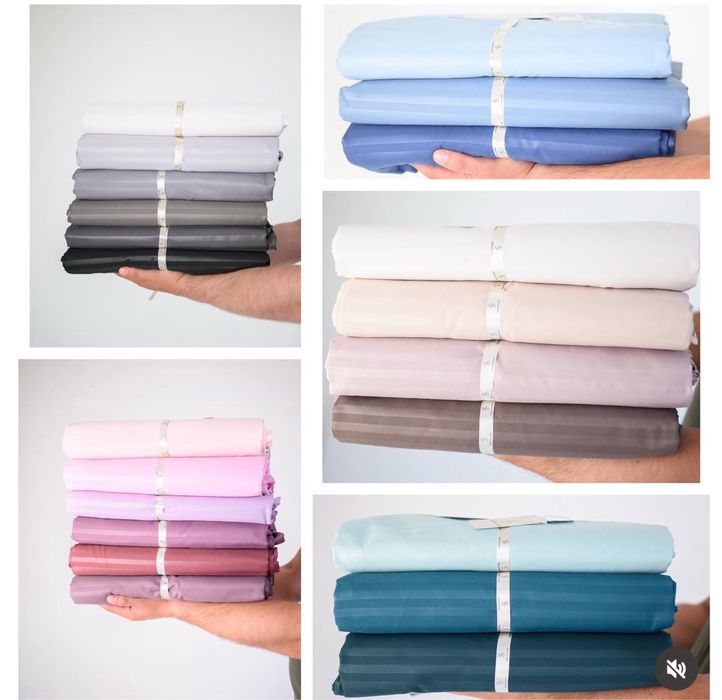 Розпродаж складу постілі страйп-сатину