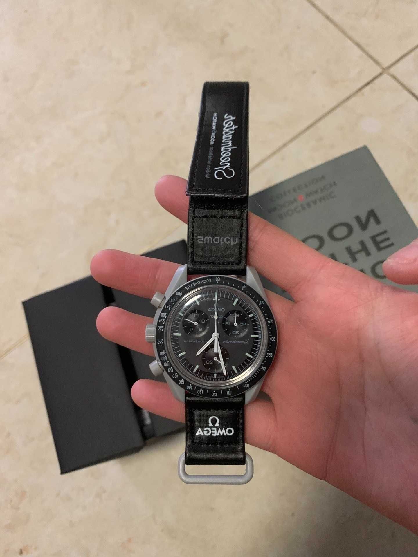 Omega x Swatch Księżyc SO33M100 - dobry stan