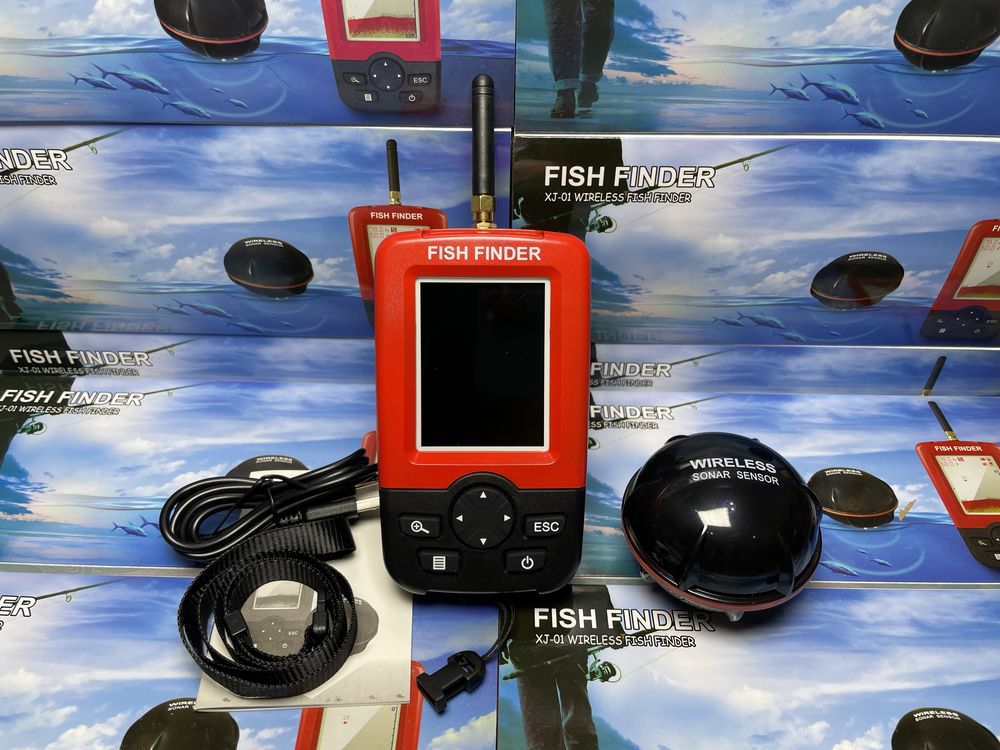 Беспроводной эхолот Fish Finder XJ-01 Бездротовий ехолот безпровідний