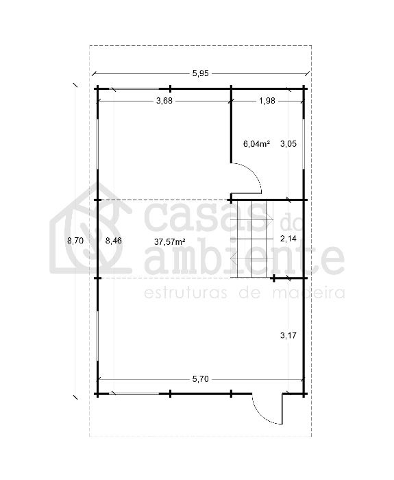 Casa de Madeira | Cabana de Madeira | Casa Pré Fabricada |