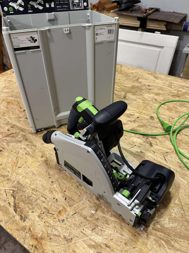 Festool zagłębiarka z podcinaniem TSV 60 KEBQ - Plus