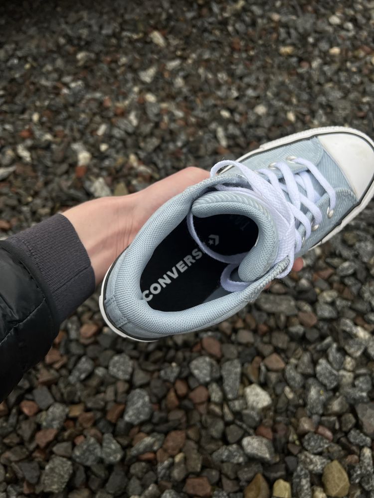 Оригінал Converse All Star Malden Street Workwear Mid Blue 38р/24.5см.