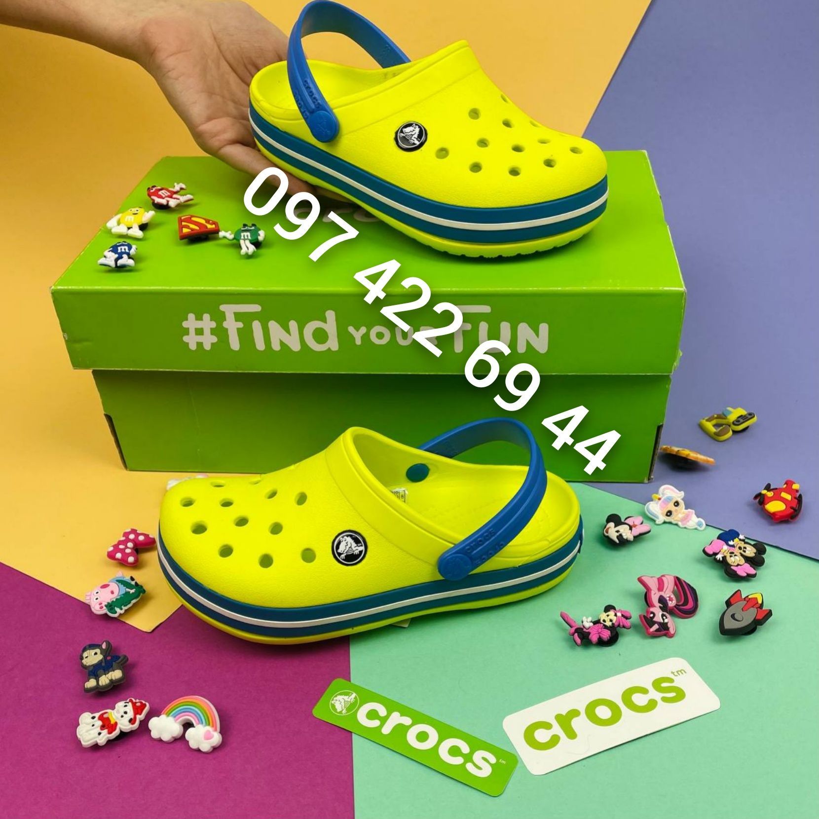 Оригинал Crocs кроксы детские сабо купить Киев!