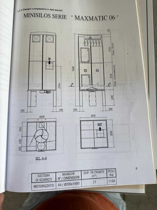 Instalacja odciągowa IMAS 11kw