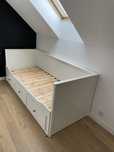 Łóżko leżanka IKEA HEMNES białe / rezerwacja