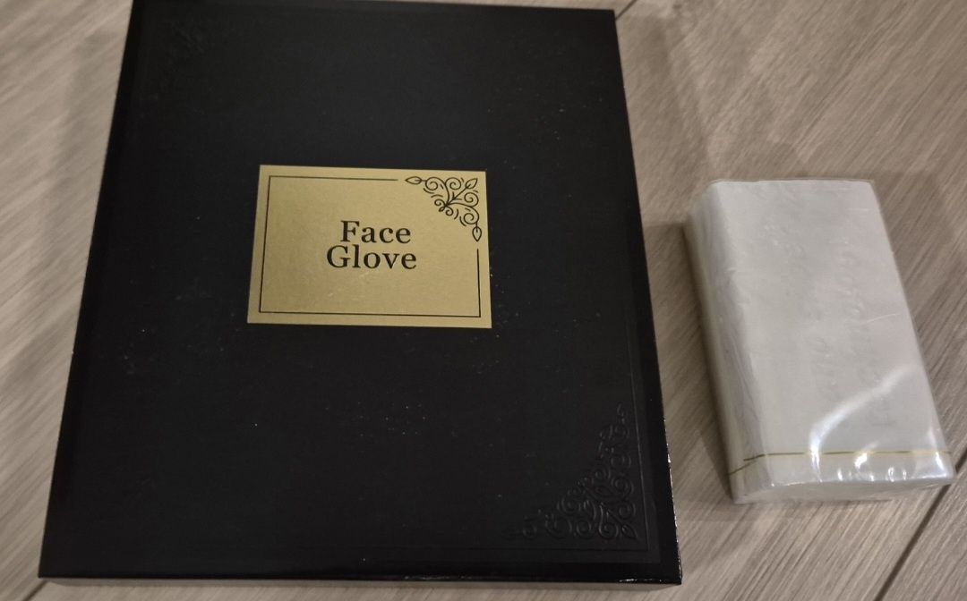 Zestw Raypath  czyścik  do twarzy Face glove plus mydło z NanoSrebrem