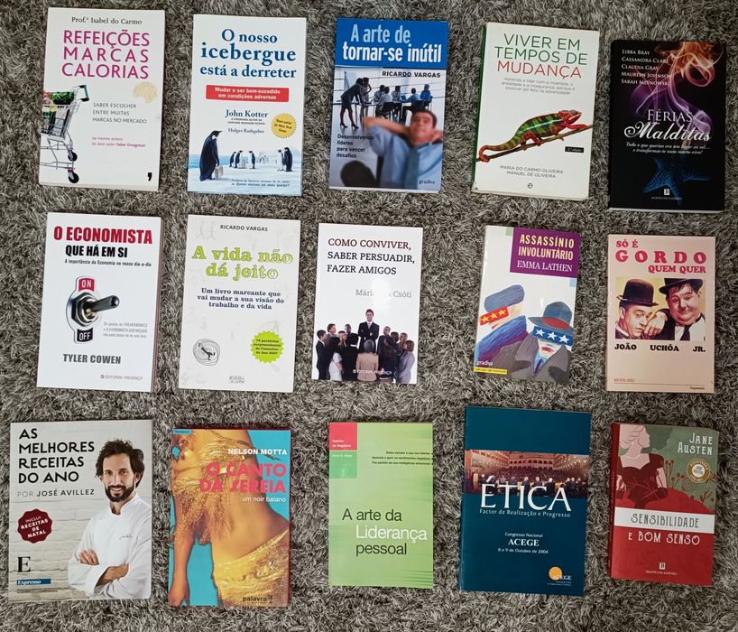 Vendo livros desde 3€
