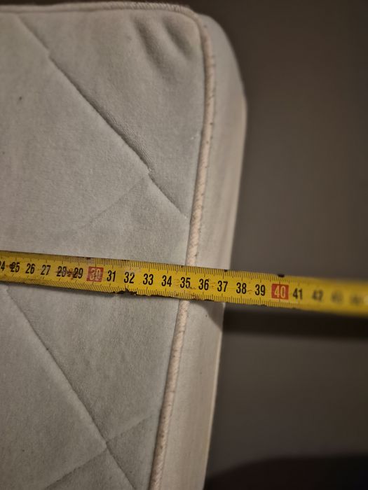 2 materace do łóżeczka