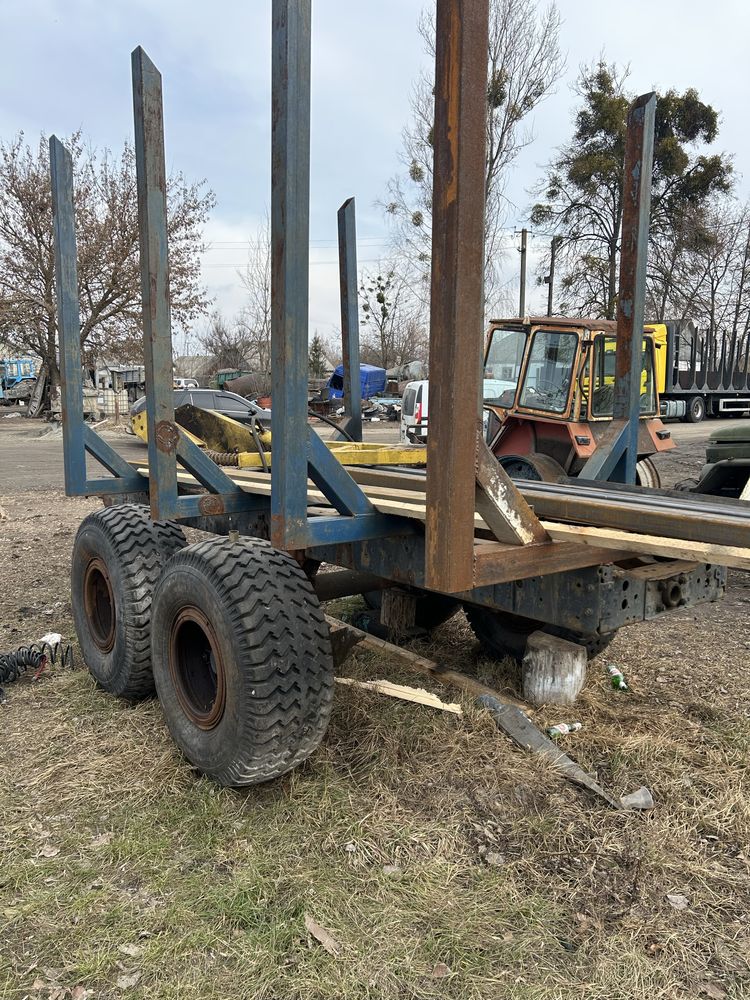 Прц-10 прицеп тракторний лісовоз під маніпулятор хтз
