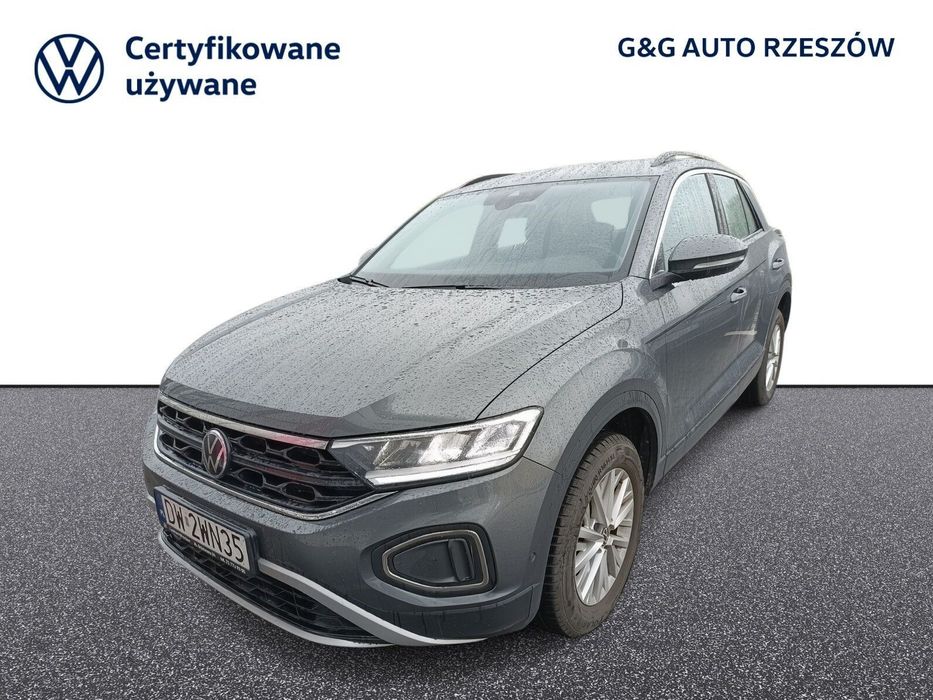 Volkswagen T-Roc 1.5 TSI 150KM Life DSG, Gwarancja, Serwis ASO, FV23%