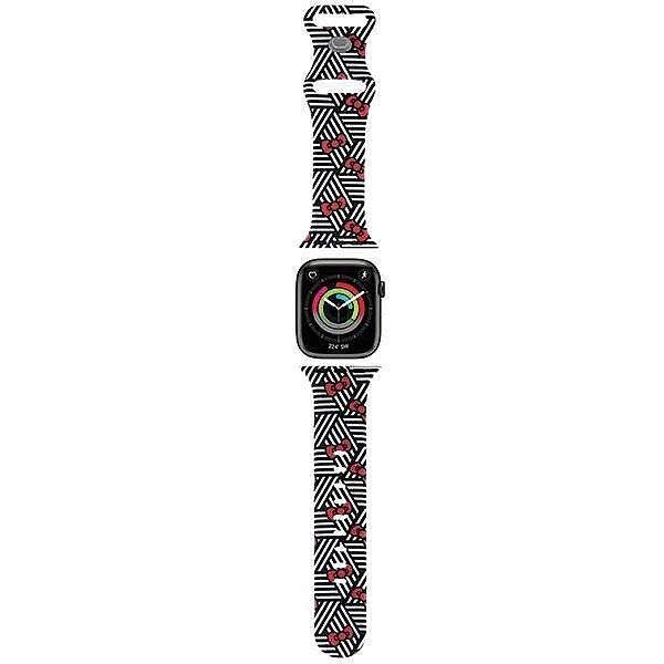 Pasek Hello Kitty Silicone Bows & Stripes na Apple Watch 38/40/41mm -