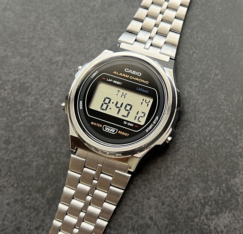 Годинник Casio A171WE-1A Vintage новий оригінал великий вибір