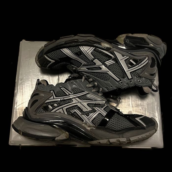 Кроссовки Balenciaga Runner Dark Grey Black (677403 W3RBR 1515)