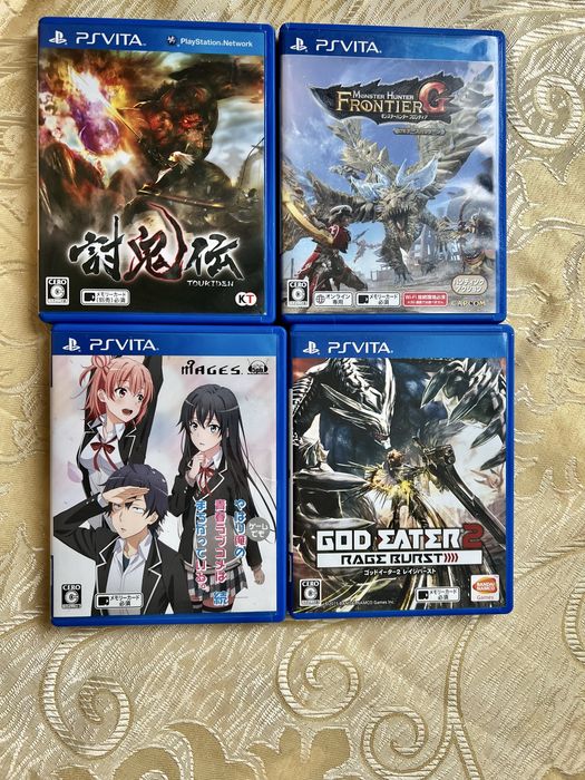 Лот картриджей ps vita