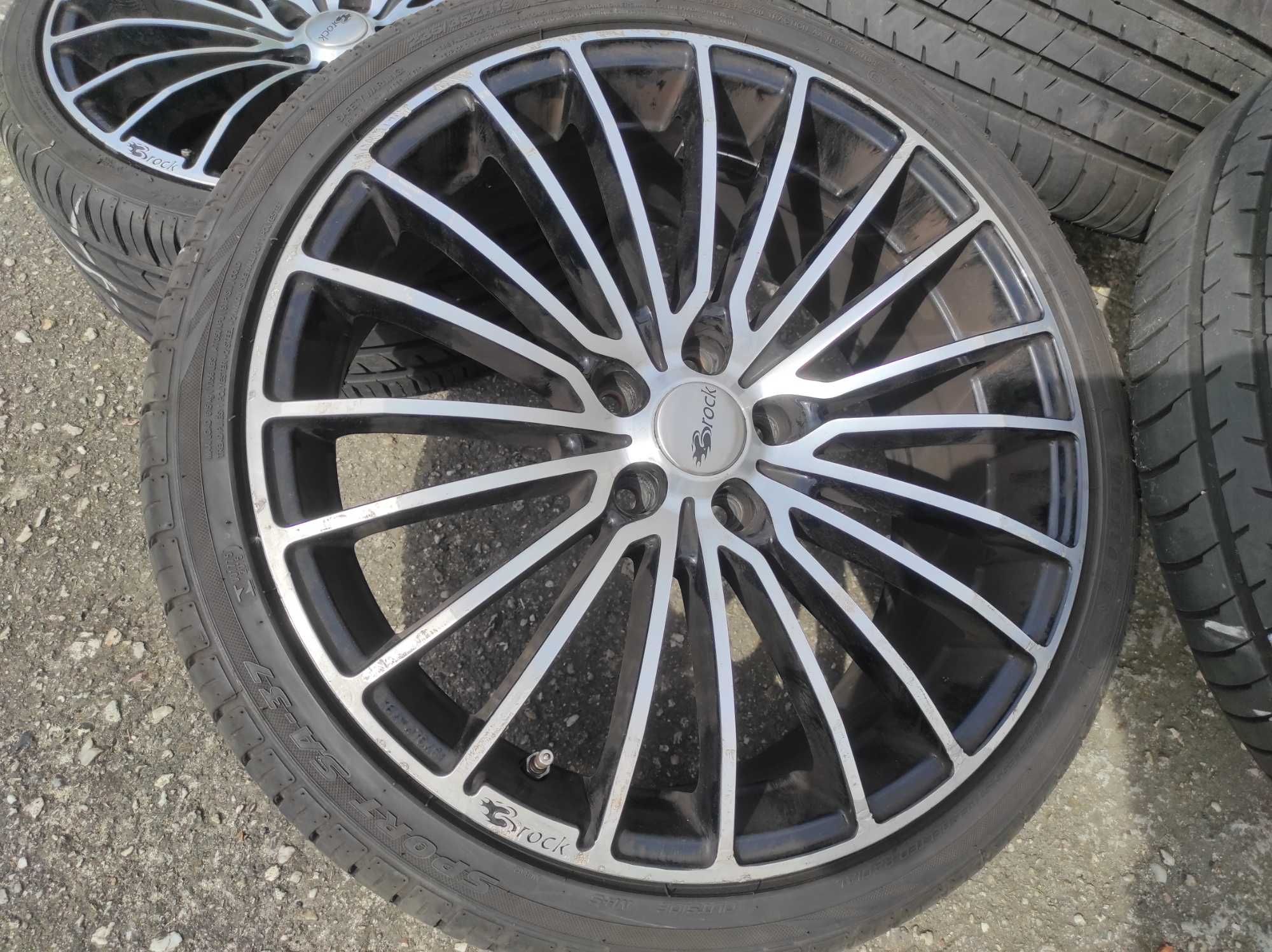 Komplet kół letnich Brock B24 5x108 235/35/19" opony 2022r