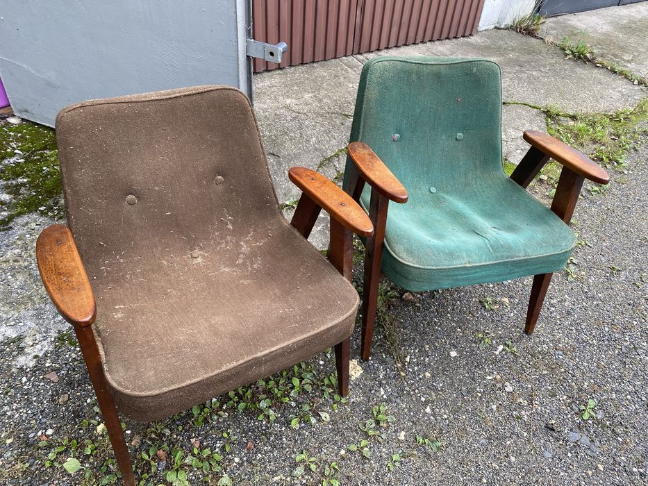 Fotel chierowski 366 prl retro vintage