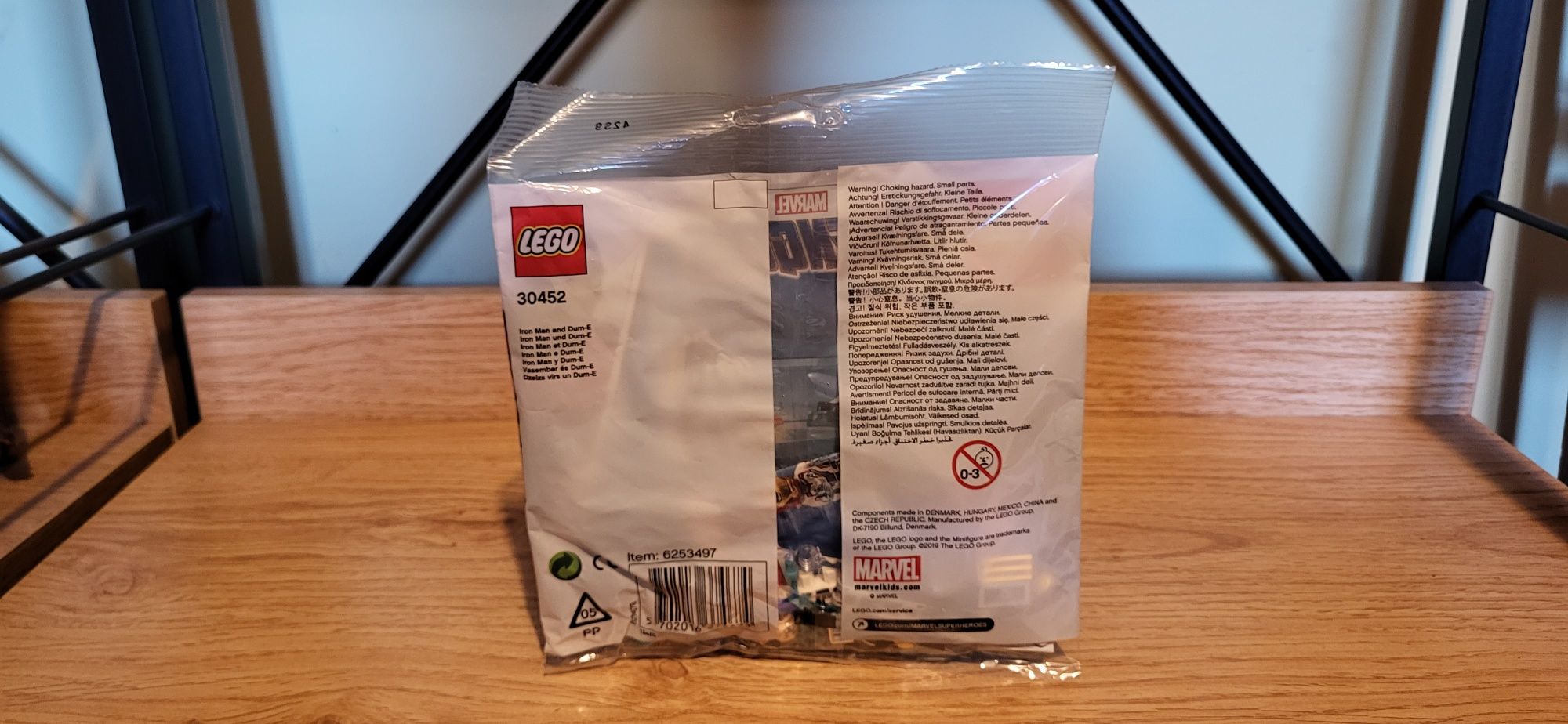 Lego Marvel Avengers 30452 Iron Man i Dum-E saszetka z klockami