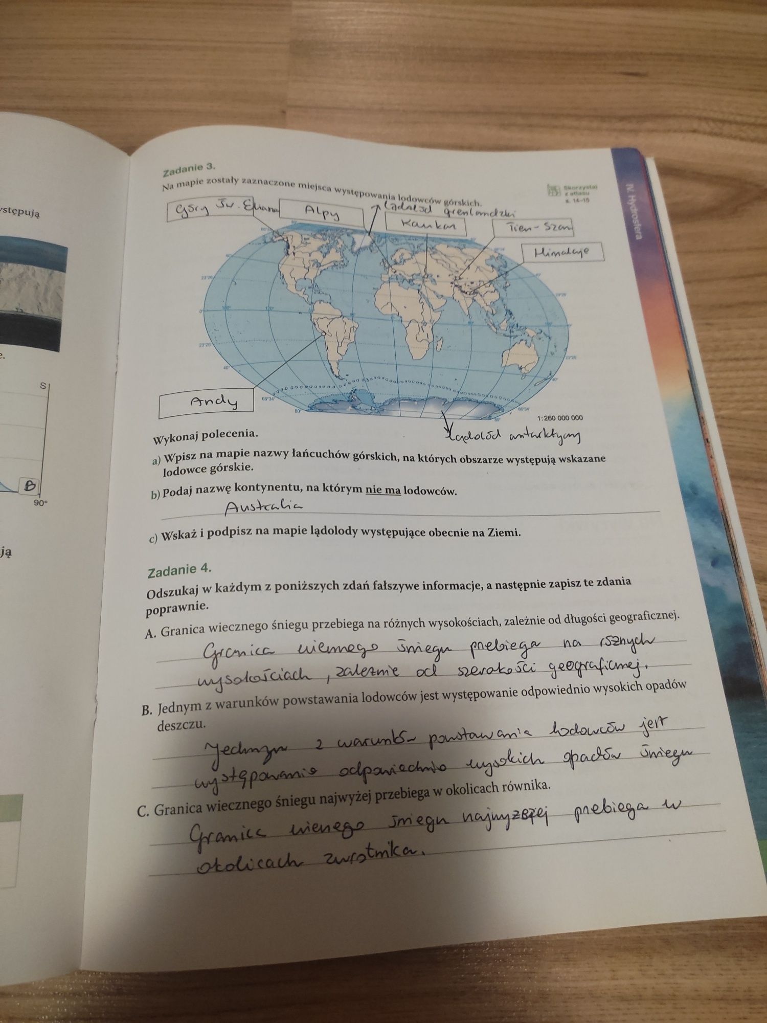 Oblicza geografii karty pracy ucznia klasa 1 zakres podstawowy