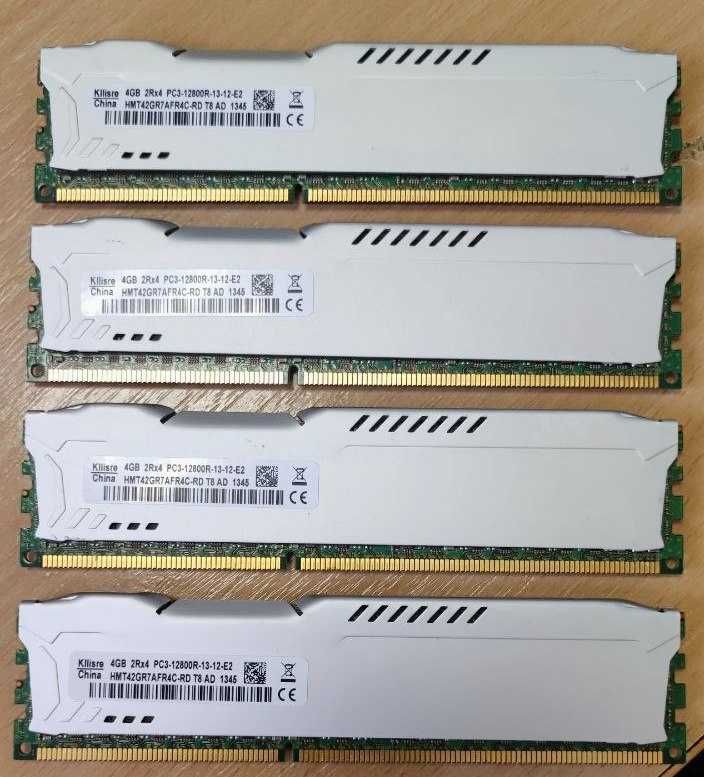 Оперативна пам’ять DDR3 комплект 16Гб 4х4Гб серверна для LGA 2011