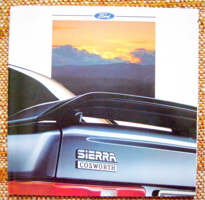 Ford Sierra 4x4 Cosworth 1988 - prospekt 18 stron, BDB * RABATY 10% !