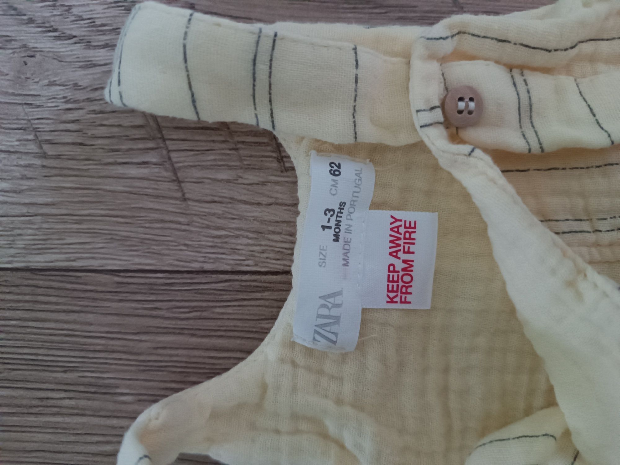 Ogrodniczki niemowlęce  Zara rozm 62