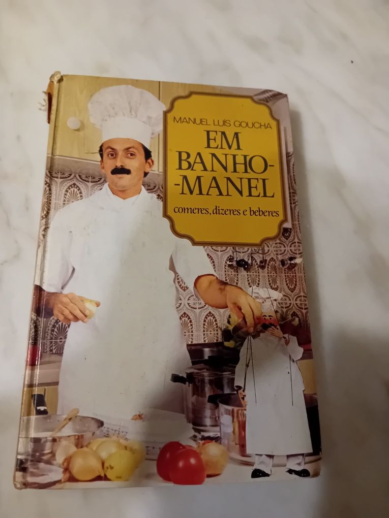 Livro Antigo Manuel Luis Goucha Em Banho-Manel