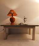 Mesa de madeira maciça