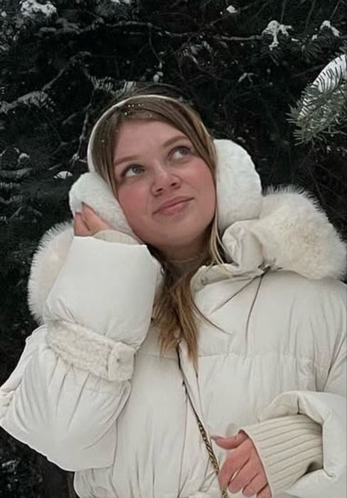 Хутряні навушники ,теплий і милий аксесуар на зиму