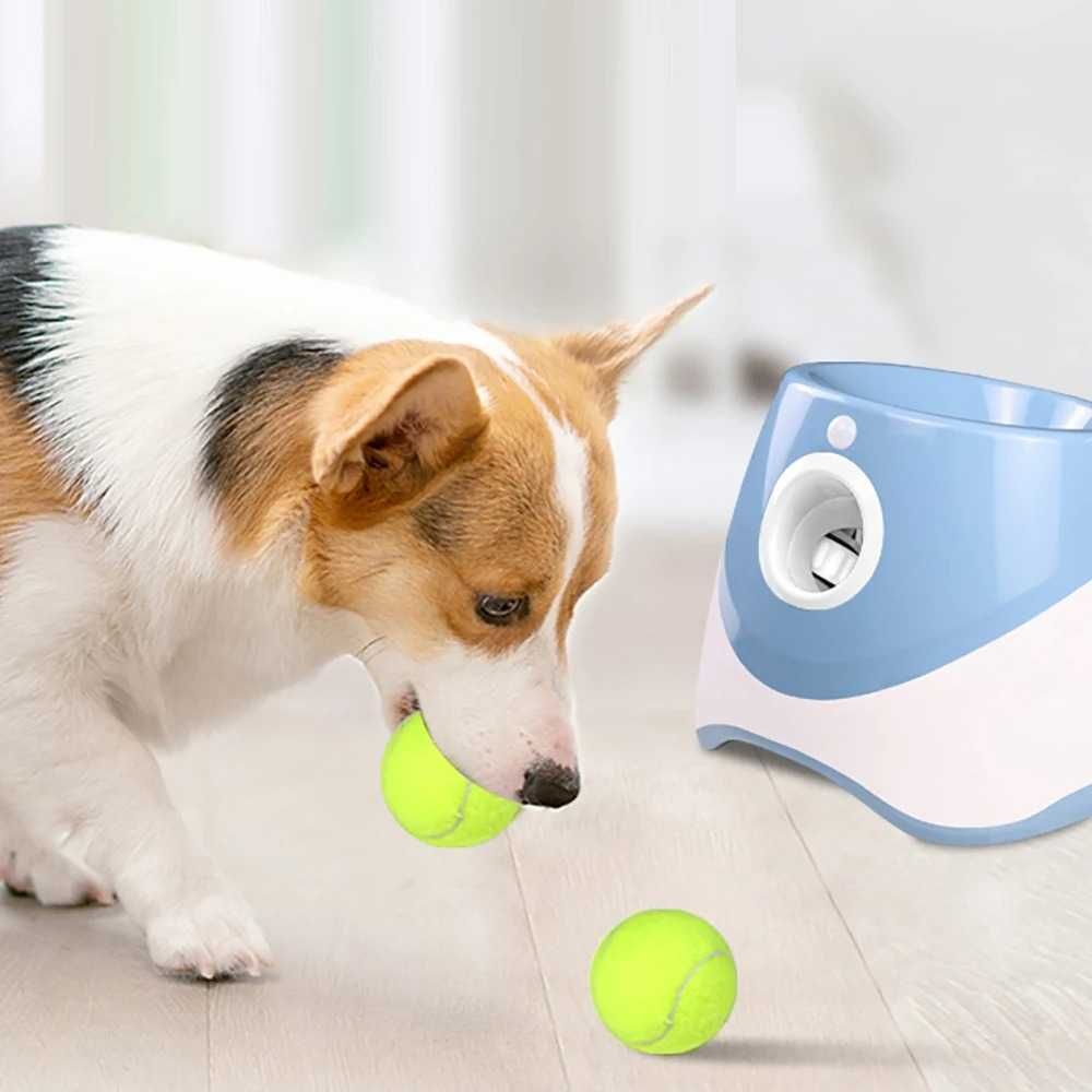 PORTES GRÁTIS - Lançador de Bolas Automático. Brinquedo Interactivo
