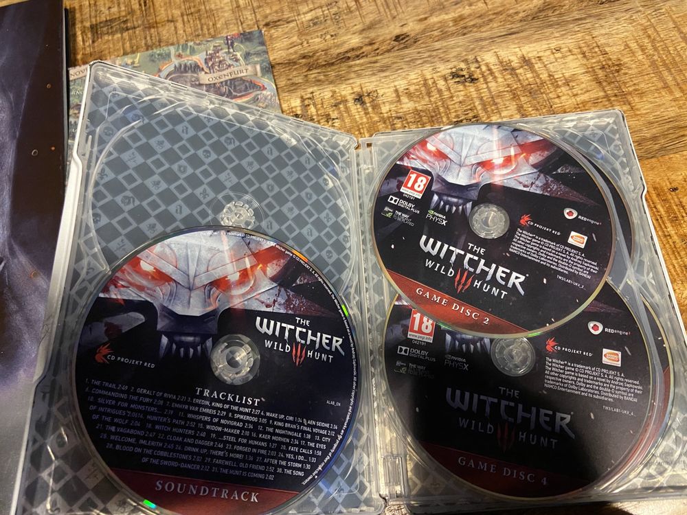 Wiedźmin the witcher III PC edycja kolekcjonerska