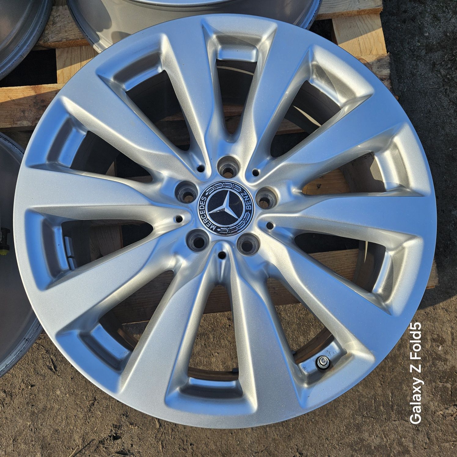 Alufelgi 19 Mercedes GLC GLA CLA Eklasa Vklasa Vito TPMS ET38 5x112