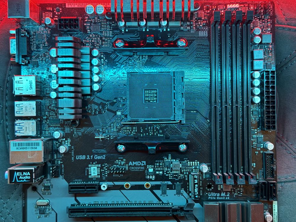 AM4 Материнская Плата AsRock B450 Pro4 + охлаждение AMD BOX