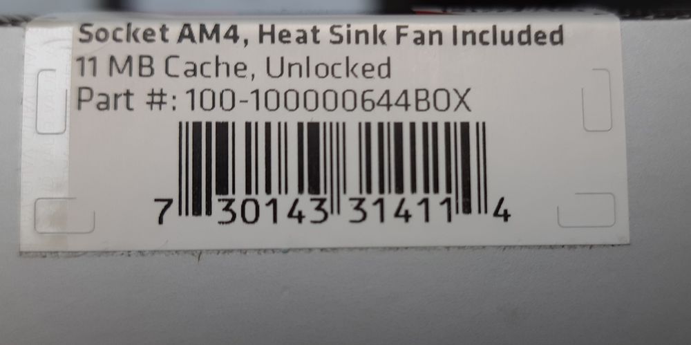 Процесор CPU AMD Ryzen 5 4500 BOX Socket AM4  з кулером